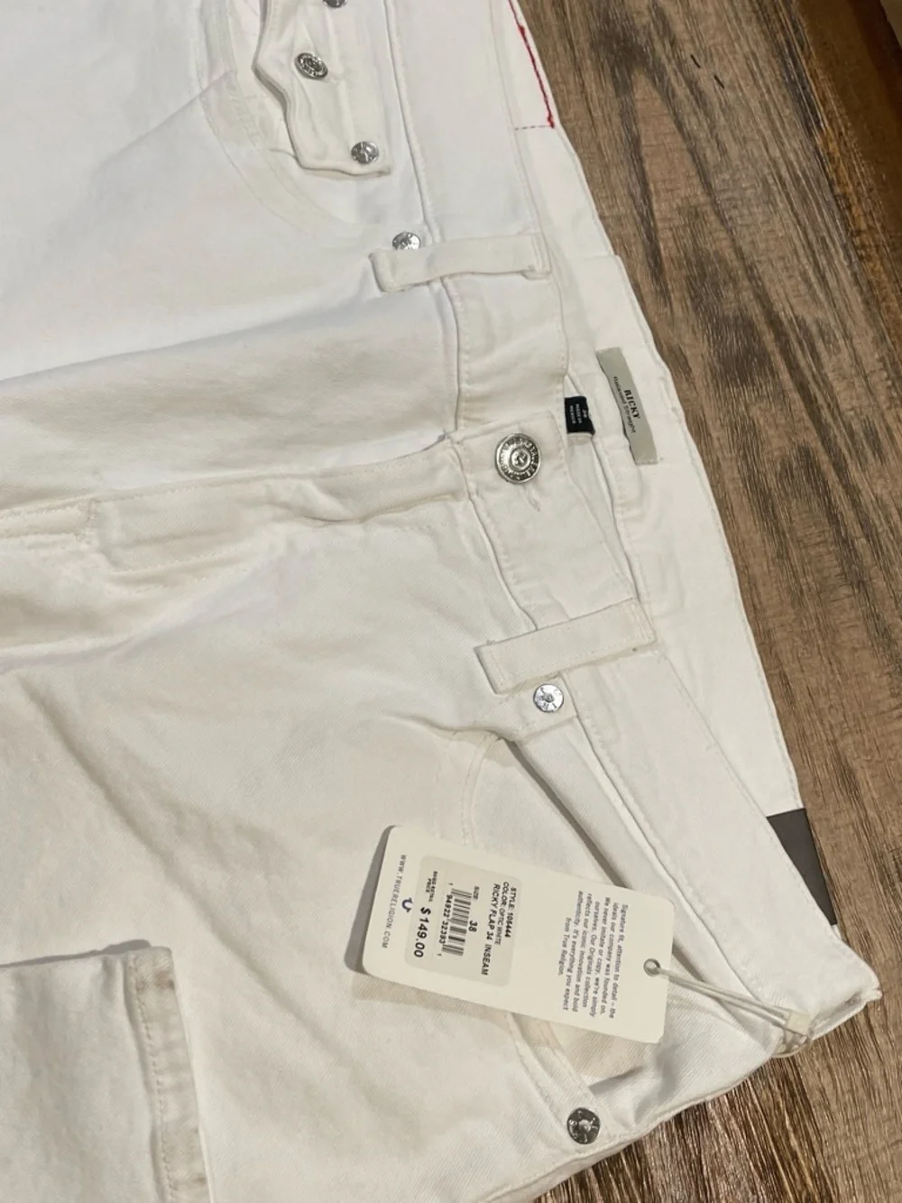 True Religion White Men's Jeans